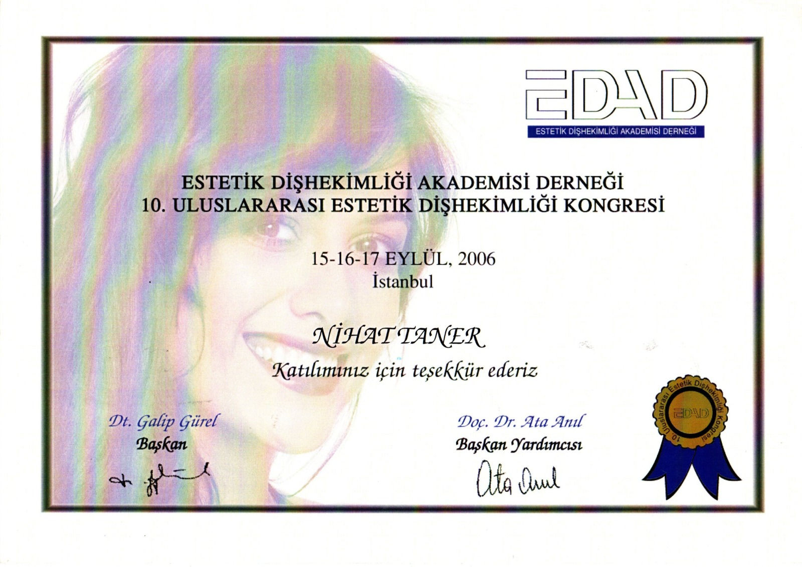10. Uluslararası Estetik Dişhekimliği Kongresi