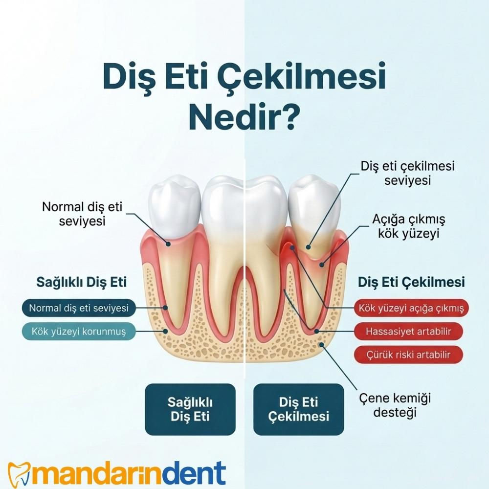 Diş eti çekilmesi tedavi edilmezse ne olur?